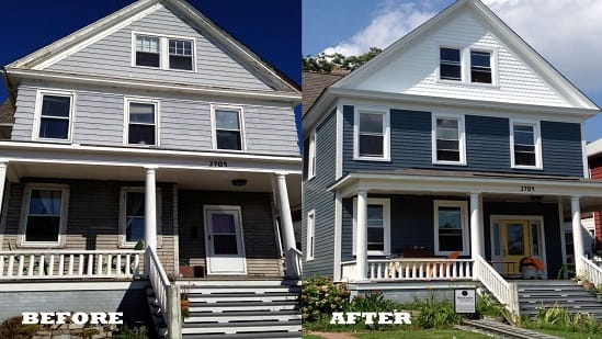 Hardie Siding Before and After
